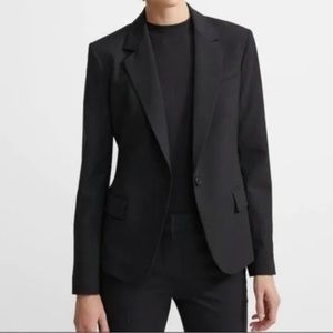 Women’s Dark Grey Theory Blazer Size 4